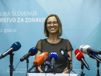  Valentina Prevolnik Rupel kandidatka za ministrico za zdravje03.10.2023 - izjava državne sekretarke Valentine Prevolnik Rupel Foto: Luka Cjuha