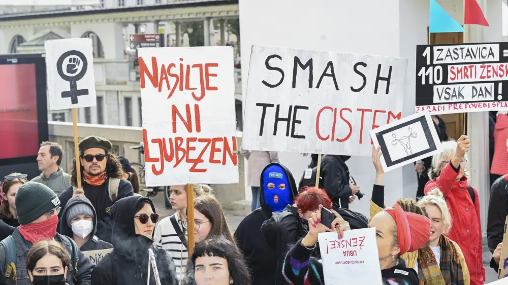  - 07.10.2023 - Pohod za življenje za pravice nerojenih otrok ter njihovih mater in očetov v stiskah v Sloveniji, ki je potekal pod geslom Življenje je zakon. //FOTO: Nik Erik Neubauer