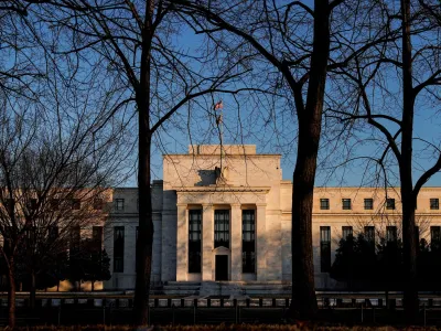 The Federal Reserve building is seen in Washington, U.S., January 26, 2022. REUTERS/Joshua Roberts