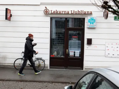 - 14.12.2023 – zaprta Lekarna Ljubljana Levstik, Levstikov trg 9 //FOTO: Tomaž Skale