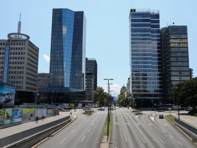 Hotel ATower in Hotel Intercontinental<br><br> <br><br>- 09.08.2021 - Severna mestna vrata - Bavarski dvor v Ljubljani -<br><br> <br><br>//FOTO: Bojan Velikonja<br><br>