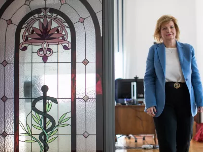 - 21.03.2023 - Prof. dr. Bojana Beović, infektologinja in političarka - predsednica Zdravniške zbornice Slovenije od 18. februarja 2021. //FOTO: Bojan VelikonjaOPOMBA: DNEVNIKOV OBJEKTIV - INTERVJU 2023