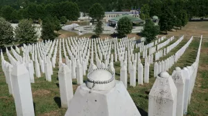 Bosna in Hercegovina, Srebrenica, Spominski center Potočari. Foto: Tatjana Pihlar 