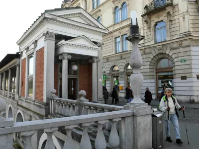 05.03.2024 - Plečnikove arkade - paviljon Zvonček - Cvetlični paviljonFoto: Tomaž Skale