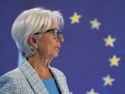 06 June 2024, Hesse, Frankfurt_Main: Christine Lagarde, President of the European Central Bank (ECB), gives a press conference after the Council meeting. The European Central Bank (ECB) lowered its key interest rates by a quarter percentage point, following a series of hikes to get a grip on high inflation. Photo: Frank Rumpenhorst/dpa