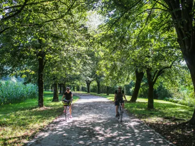 Na magistratu pravijo, da na Poti spominov in tovarištva ne prihaja do večjih konfliktov med pešci in kolesarji.&nbsp;