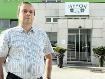 Boris Mesec, direktor podjetja Mebor 