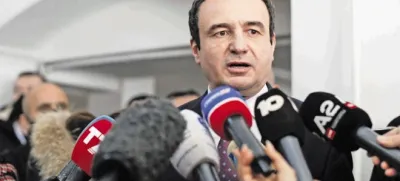 Zmagovalec volitev  Kurti utegne imeti težave pri sestavljanju vlade.