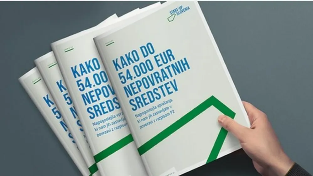 Zagonsko spodbudo P2 lahko koristijo mikro in mala podjetja. F Start:up Slovenija
