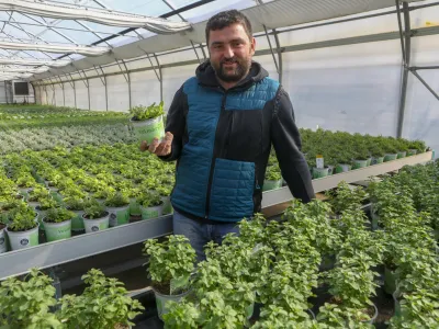 - 11.03.2022 - Borut Jovan – chef, pridelovalec zelenjave in izdelovalec ajvarjev, marmelad in podobnih izdelkov pod blagovno znamko Heart Made  //FOTO: Luka Cjuha