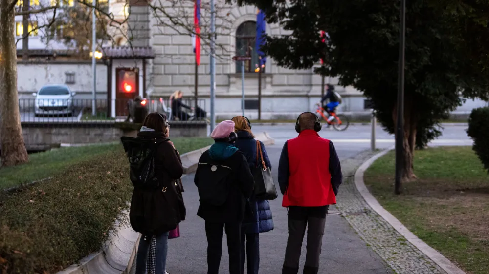 Zvočni sprehodi po Ljubljani