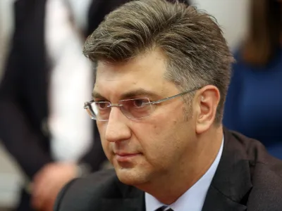 Hrvaska, Zagreb.<br>Novi predsednik HDZ Andrej Plenkovic.<br>Arhiv STA.