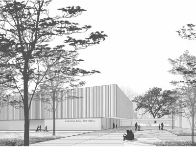 Tak&scaron;en bo nov prizidek k osnovni &scaron;oli Loka v Črnomlju. Zgrajen naj bi bil do &scaron;olskega leta 2024-2025. F Občina Črnomelj