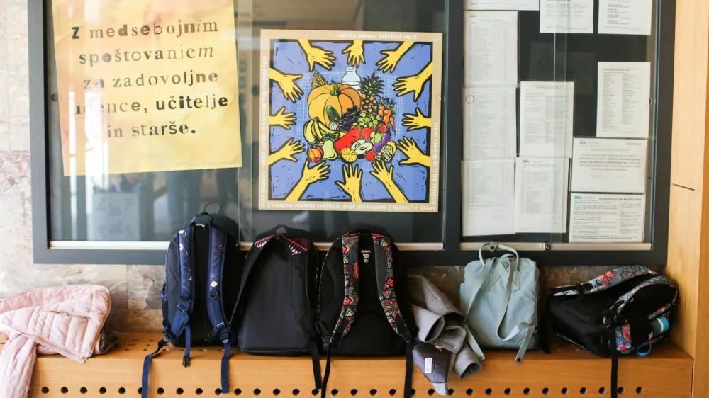 simbolična fotografija olstvo, olske torbe<br><br>- 11.10.2019 Osnovna ola O Majde Vrhovnik v Ljubljani<br> <br> <br>//FOTO: Bojan Velikonja