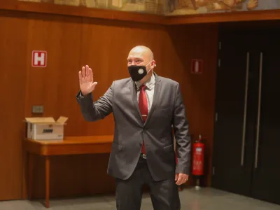 Dr. Jože Podgoršek, kandidat za novega kmetijskega ministra - 12.10.2020 - Odbor DZ za kmetijstvo, gozdarstvo in prehrano - predstavitev kandidata za ministra za kmetijstvo, gozdarstvo in prehrano Jožeta Podgorška //FOTO: Bojan Velikonja