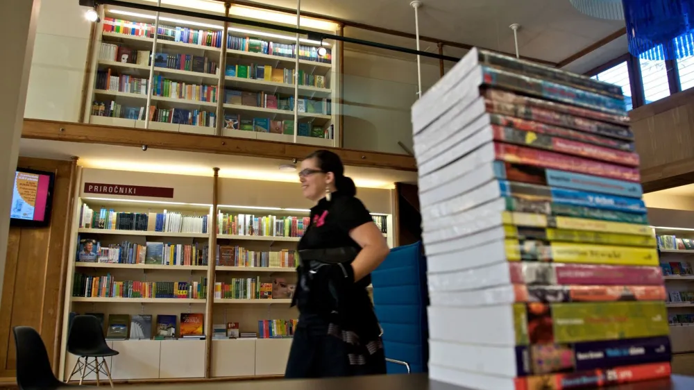 - Otvoritev Modrijanove knjigarne- Modrijanova knjigarna, Modrijan, Trubarjeva ulica, LjubljanaFOTO: MATJA RUT / NEDELJSKI