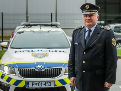 Andrej Jurič, direktor uprave za avtocestno policijo- 06.05.2021 - Specializirana enota avtocestne policije SEAP Ljubljana - avtocestna policija, Litostrojska cesta 54 v Ljubljani //FOTO: Bojan Velikonja