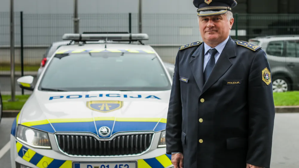 Andrej Jurič, direktor uprave za avtocestno policijo- 06.05.2021 - Specializirana enota avtocestne policije SEAP Ljubljana - avtocestna policija, Litostrojska cesta 54 v Ljubljani //FOTO: Bojan Velikonja