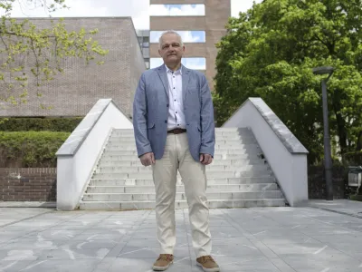 - 25.04.2022 &ndash; prof. dr. Alojz Ihan, specialist klinične mikrobiologije in imunologije //FOTO: Jaka GasarOPOMBA: ZA OBJEKTIV - INTERVJU - 2022