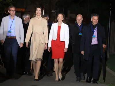 predsednica SD Tanja Fajon, Dominika &Scaron;varc Pipan<br><br><br>- 24.04.2022 &ndash; Parlamentarne volitve 2022 - Volitve devetega sklica Državnega zbora Republike Slovenije - druge redne državnozborske volitve po letu 2008 <br><br><br>//FOTO: Igor Napast