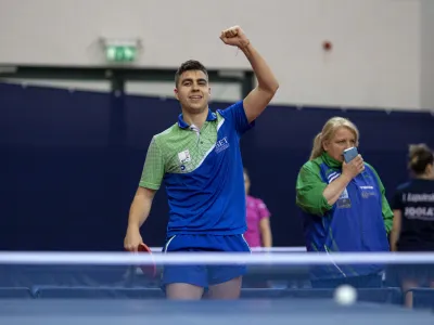 - Darko Jorgić- 16.04.2019  Hrvaka / Opatija  Namiznotenika zveza Slovenije  slovenska namiznotenika reprezentanca na pripravah v Opatiji pred svetovnim prvenstvom v Budimpeti //FOTO: Matja Rut