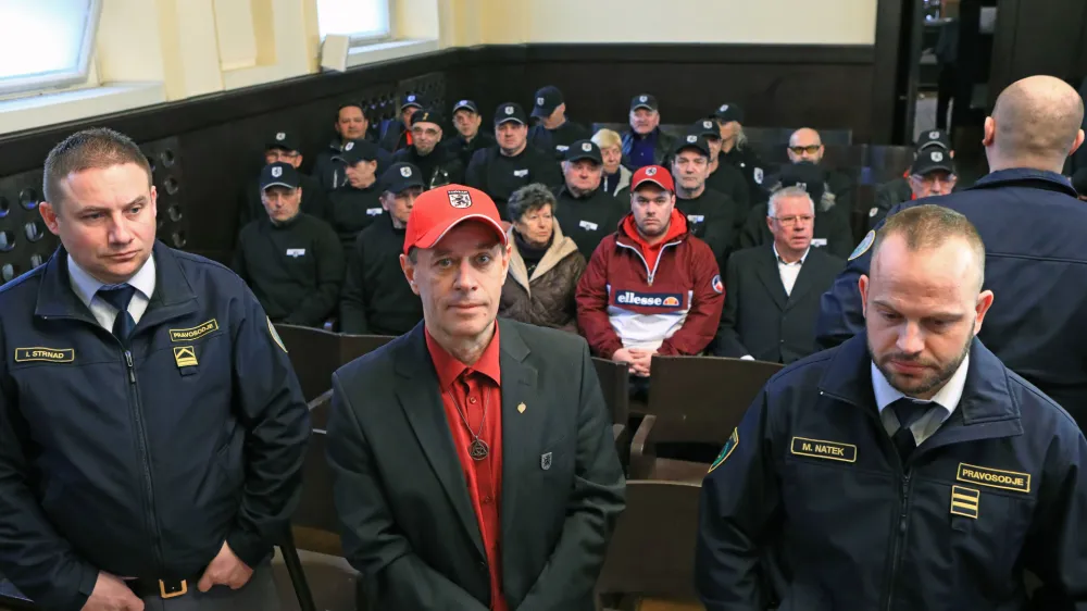 Maribor - Sodišče - sojenje - Andrej Šiško - štajerska varda - Avtor: Sašo Bizjak