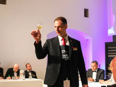 Valentin Bufolin, najboljši sommelier Slovenije 2022 <br><br><br>- 17.05.2022 - Sommelier Slovenije - tekmovanje za najboljšega sommelierja Slovenije za leto 2022<br> <br>//FOTO: Bojan Velikonja
