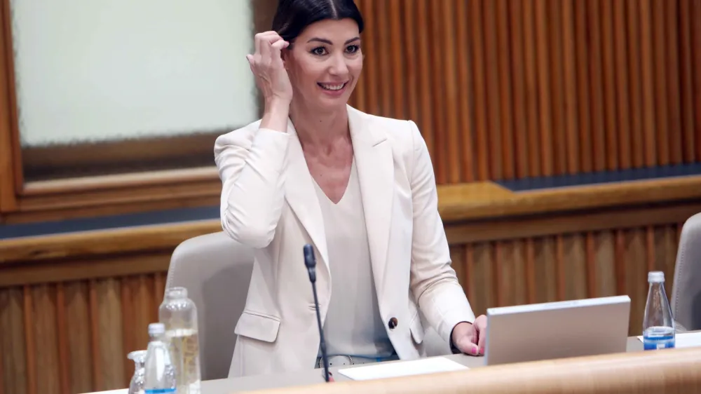 Dominika Švarc Pipan - 30.05.2022 - predstavitev kandidatke za ministrico za pravosodje Dominike Švarc Pipan pred odborom DZ za pravosodje //FOTO: Tomaž Skale