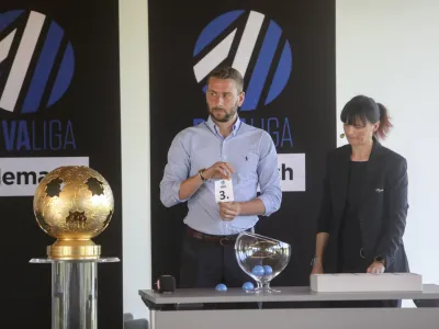 - 20.06.2022 - Žreb parov 1. SNL za sezono 22/23 in podelitev nagrad Spinsa, Brdo pri Kranju //FOTO: Jaka Gasar