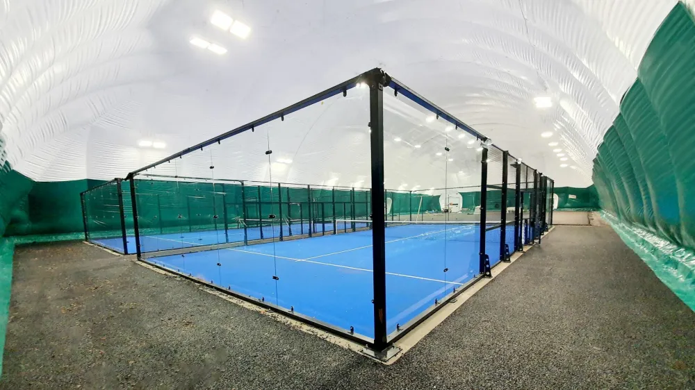 V Duolu so med prvimi na svetu razvili balonsko halo za pokrivanje&nbsp;igri&scaron;č za padel, ki so svetovni hit. F Duol