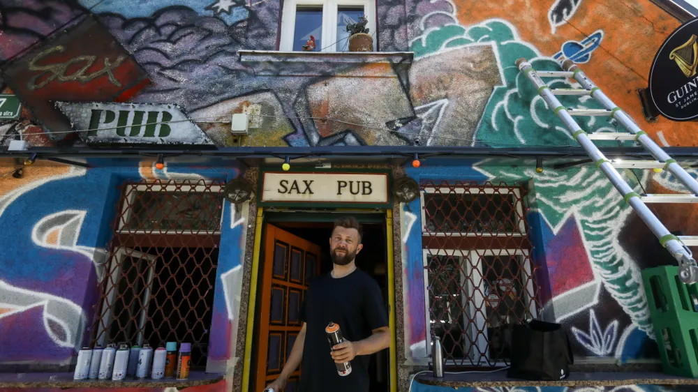 Mathieu Tremblin- 02.07.2022 – Sax Pub, Eipprova ulica 7 v Ljubljani//FOTO: Luka Cjuha