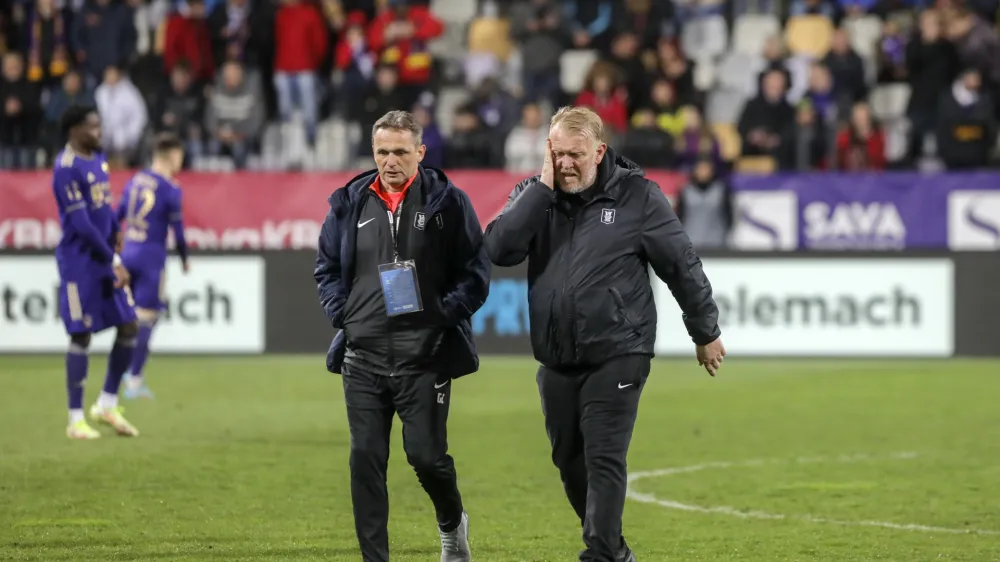 trener Olimpije Robert Prosinečki- 09.04.2022 – nogomet - Maribor: Olimpija, Prva liga Telemacha, 30. krog: //FOTO: Jaka Gasar