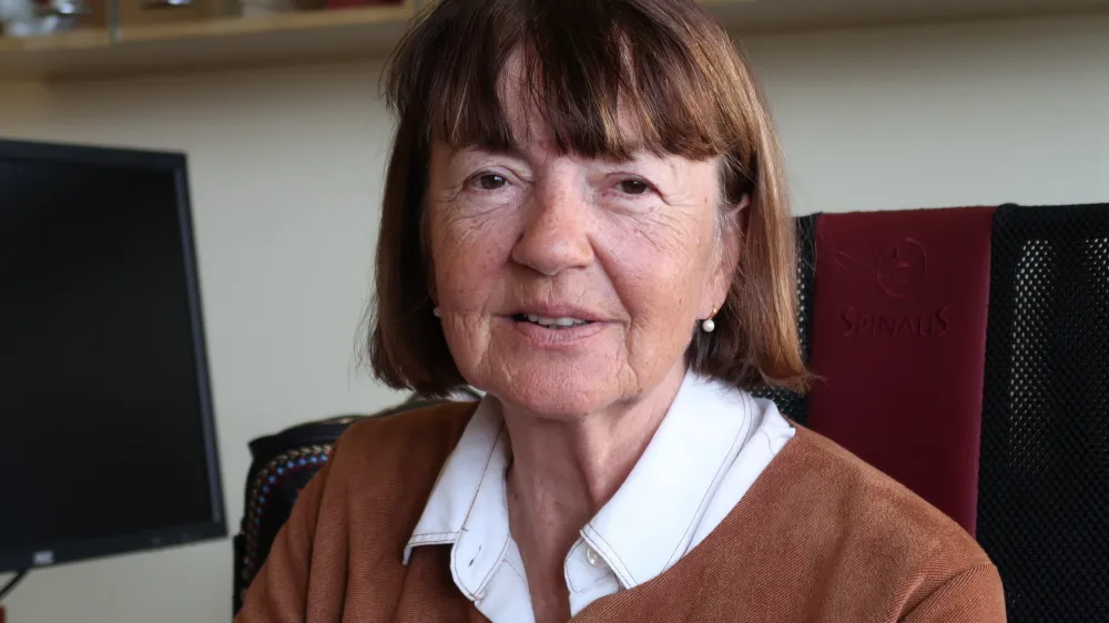 dr. Lučka Kajfež Bogataj, klimatologinja. Foto: Tatjana Pihlar 