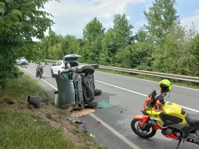 prometna nesreča Medno