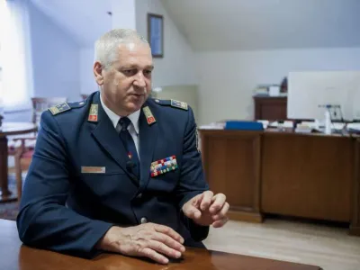 Franci Petek, predsednik Gasilske zveze Slovenije