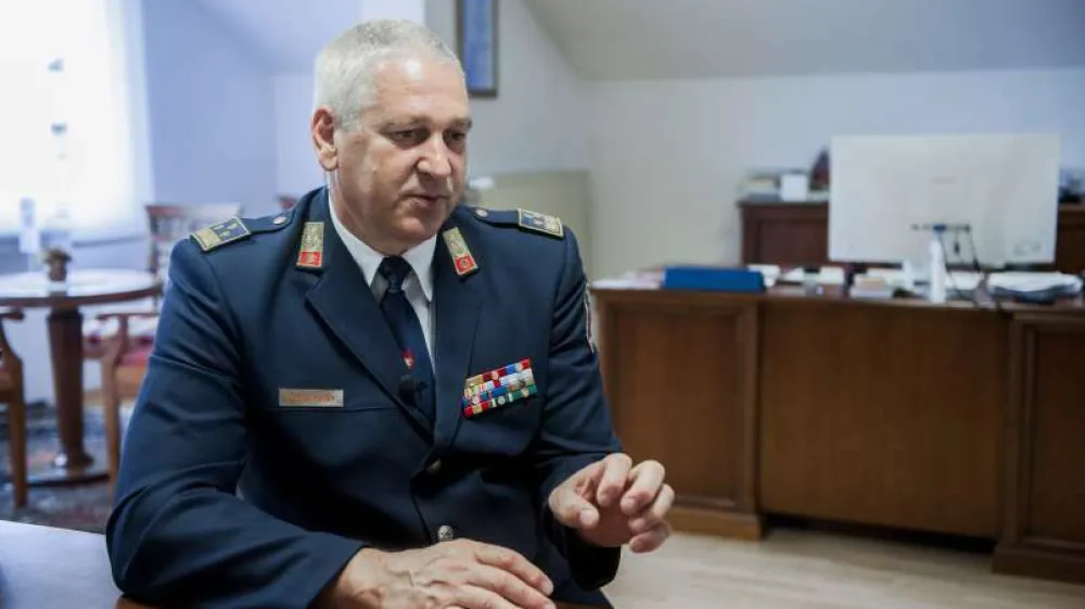 Franci Petek, predsednik Gasilske zveze Slovenije