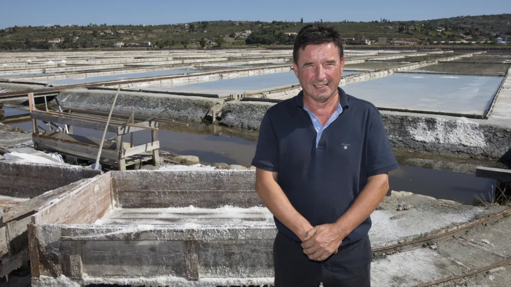 Klavdij Godnič, direktor družbe Soline F Jaka Jeraša