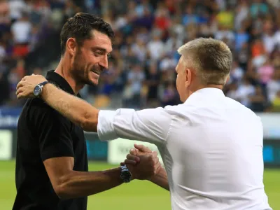 - 07.08.2022 – nogomet – Maribor: Olimpija, Prva liga Telemacha, 4. krog: derbi v Ljudskem vrtu, //FOTO: Andrej Petelinšek/Večer