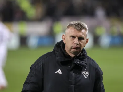 trener Maribora Radovan Karanović- 09.04.2022 – nogomet - Maribor: Olimpija, Prva liga Telemacha, 30. krog: //FOTO: Jaka Gasar