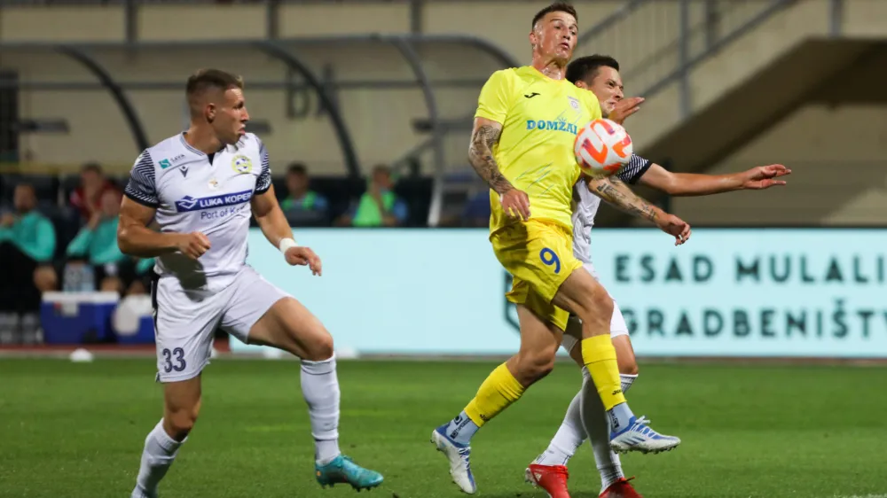 27.08.2022. - Prva liga Telemach Nogomet NK Domžale- NK Koper.//FOTO: Bojan Velikonja