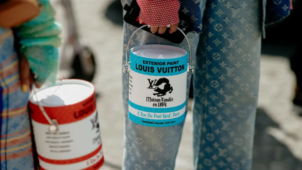 torba Paint Can Louisa Vuittona