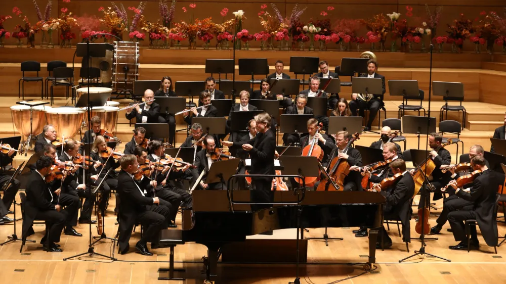 orkester Dunajski filharmoniki -<br><br>- 08.09.2022 – 70. Ljubljana Festival 2022 – zaključek z nastopom Dunajskih filharmonikov v Cankarjevem domu<br><br>//FOTO: Luka Cjuha