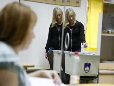 Volitve 2012. %. predsedniške volitve v Republiki Slovenijifoto: Bojan Velikonja