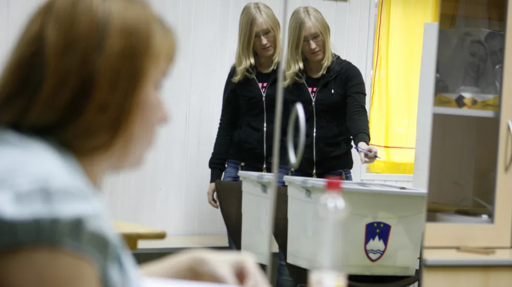 Volitve 2012. %. predsedniške volitve v Republiki Slovenijifoto: Bojan Velikonja