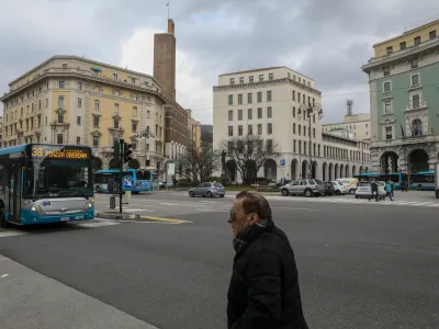- 17.02.2022  ITALIJA  Trst - reportaa o mestu, ki je bilo razglaeno za mesto z najvijo kakovostjo ivljenja v Italiji //FOTO: Luka Cjuha.