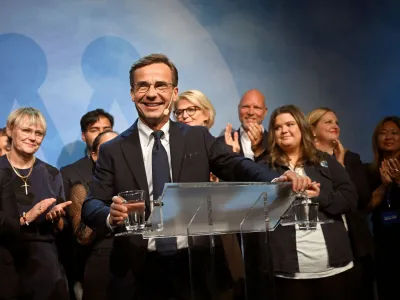Ulf Kristersson je po zmagi desnosredinskega pola postal kandidat za novega premierja.&nbsp;