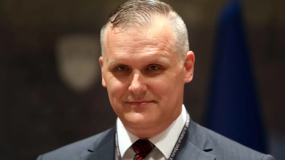 Bojan Kumer (Svoboda)- 31.05.2022 - predstavitev kandidata za ministra za infrastrukturo Bojana Kumra pred odborom DZ za infrastrukturo, okolje in prostor//FOTO: Tomaž Skale