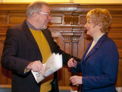 Miha Jazbinšek, Danica Simšič, mestni svet