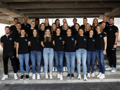 - 29.08.2022 &ndash; Rokometni klub Krim Mercator - uvodna novinarska konferenca ženskega kluba Krim Mercator pred začetkom evropske sezone v ligi prvakinj 2022/23//FOTO: Tomaž Skale