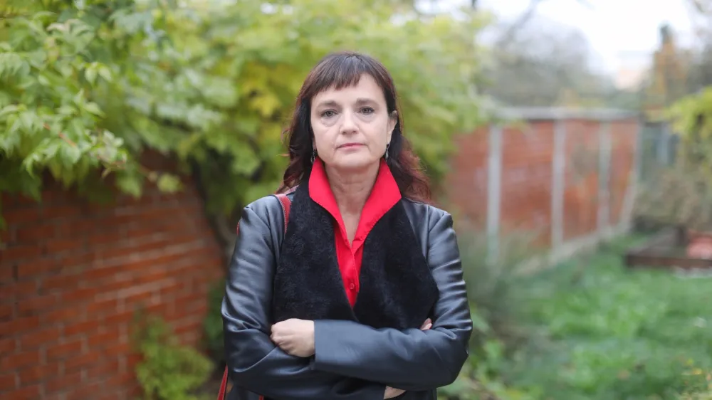 - 27.10.2021 &ndash; dr. Metka Paragi, virologinja - odpu&scaron;čena mikrobiologinja Nacionalnega laboratorija za zdravje, okolje in hrano (NLZOH)  //FOTO: Bojan Velikonja
